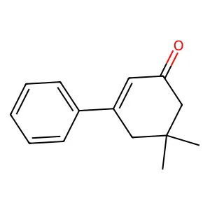 5,5-Dimethyl-3-phenyl-2-cyclohexen-1-one structure