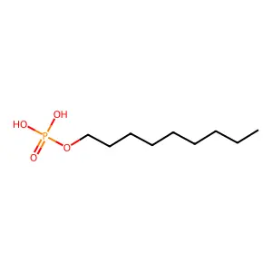 Nonyl dihydrogen phosphate structure