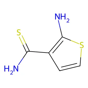 2-Aminothiophene-3-carbothioamide structure