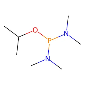 Phosphorodiamidous acid, N,N,N',N'-tetramethyl-, isopropyl ester structure