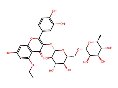 2-Ethylrutoside structure