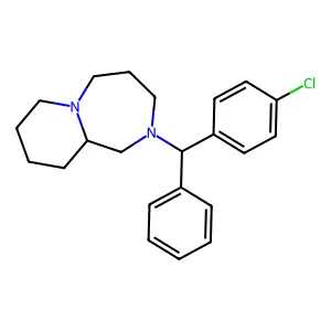 1,4-Bis(2-sulfosulfanylethylamino)cyclohexane structure