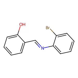 6-[(2-Bromoanilino)methylidene]cyclohexa-2,4-dien-1-one structure