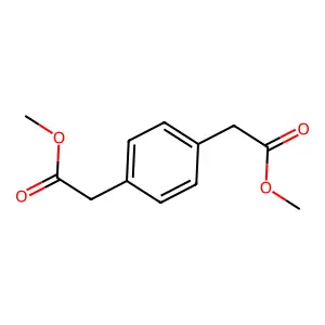 1,4-Benzenediacetic acid, dimethyl ester structure