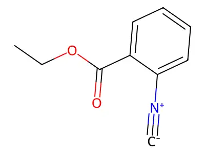 Ethyl 2-isocyanobenzoate structure