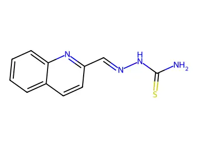 2-Formylquinoline thiosemicarbazone structure