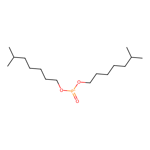 Phosphonic acid, diisooctyl ester structure