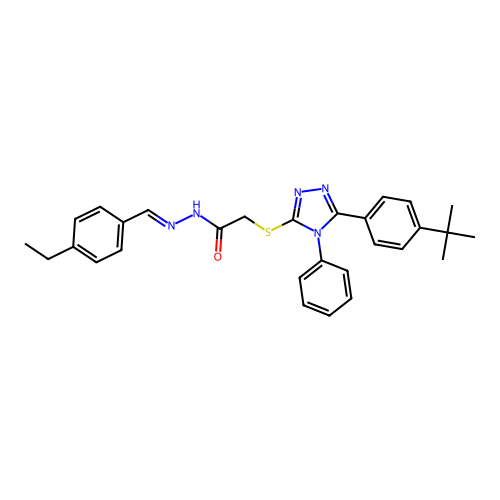 C29H31N5OS structure