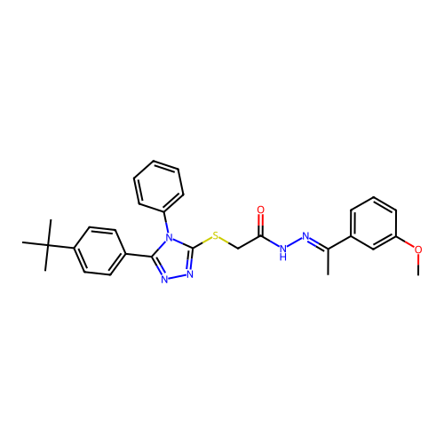 C29H31N5O2S structure
