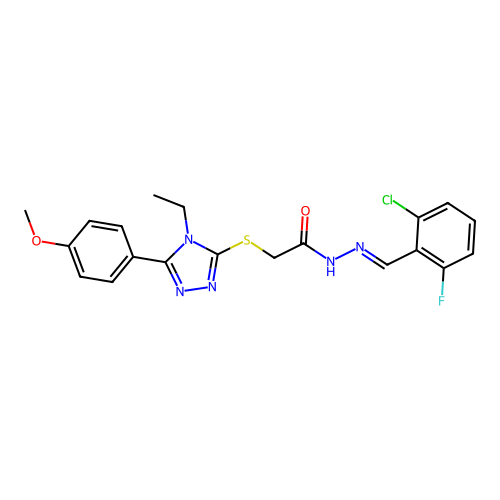 C20H19ClFN5O2S structure