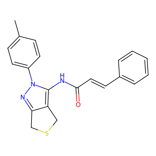 CAS 361172-62-5 - C21H19N3OS structure