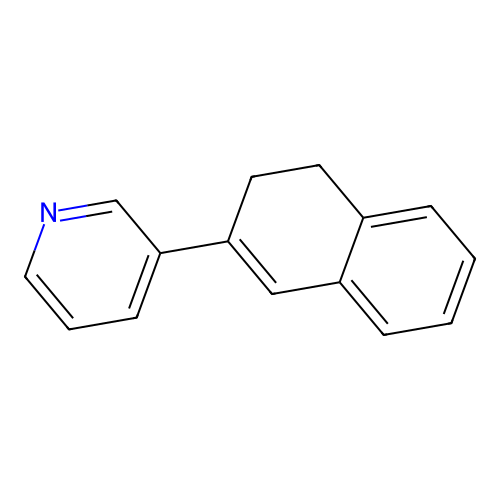 3-(3,4-Dihydronaphthalen-2-yl)pyridine structure