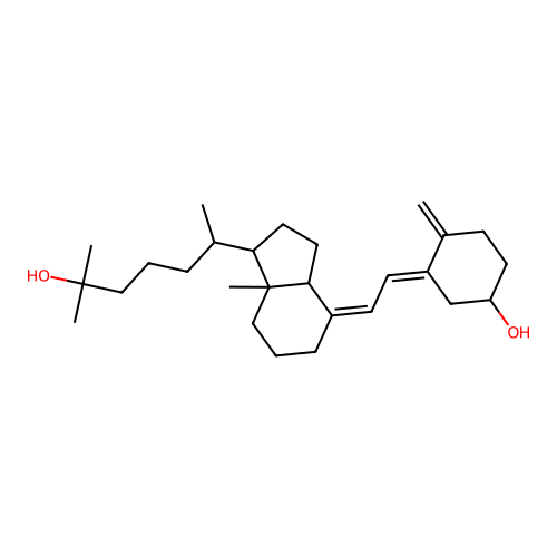 25-hydroxyvitamin D3 structure