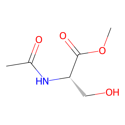 N-Acetyl-L-serine methyl ester structure