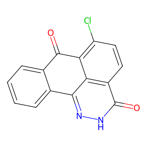 6-chloro-3H-dibenzo[de,h]cinnoline-3,7(2H)-dione structure