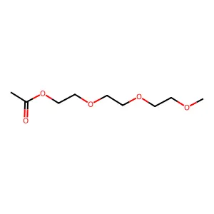 2-(2-(2-Methoxyethoxy)ethoxy)ethyl acetate structure