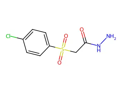 2-(4-Chlorobenzene-1-sulfonyl)acetohydrazide structure