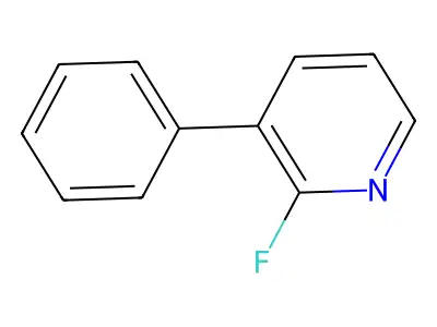 2-Fluoro-3-phenylpyridine structure