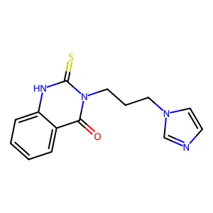 3-(3-imidazol-1-ylpropyl)-2-sulfanylidene-1H-quinazolin-4-one structure