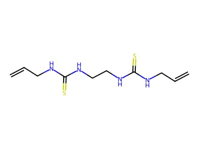 Thiourea, N,N''-1,2-ethanediylbis(N'-2-propenyl- structure