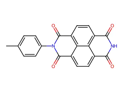 2-(p-tolyl)benzo[lmn][3,8]phenanthroline-1,3,6,8(2H,7H)-tetraone structure