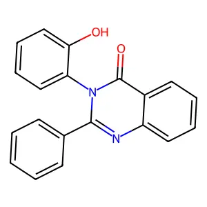 3-(2-Hydroxyphenyl)-2-phenylquinazolin-4-one structure