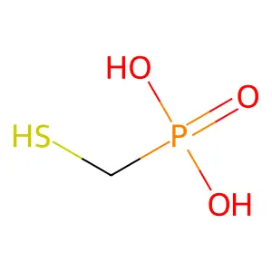 (Mercaptomethyl)phosphonic acid structure