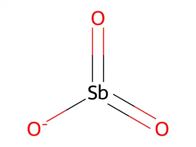 Antimonate ion structure