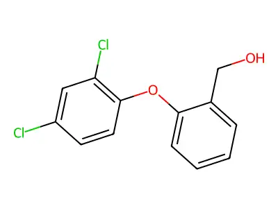 [2-(2,4-Dichlorophenoxy)phenyl]methanol structure