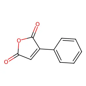 Phenylmaleic anhydride structure