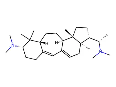 Buxamine A structure