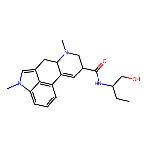 美西麦角 structure