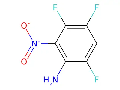 3,4,6-Trifluoro-2-nitroaniline structure