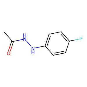 N'-(4-Fluorophenyl)acetohydrazide structure