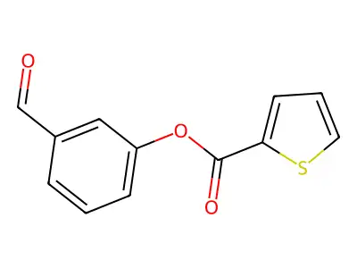 3-Formylphenyl thiophene-2-carboxylate structure