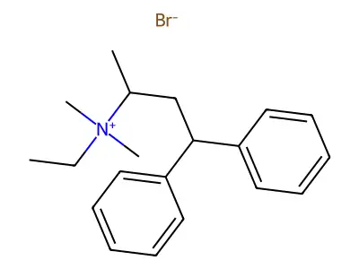 Emepronium Bromide structure