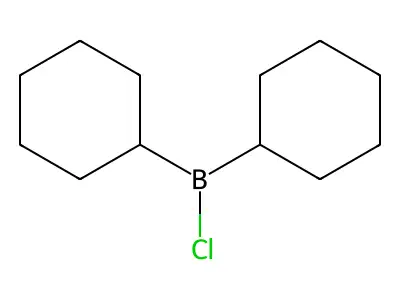 Chlorodicyclohexylborane structure