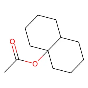 cis-Octahydro-4a(2H)-naphthyl acetate structure