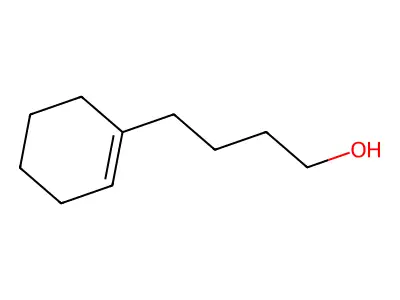 4-Cyclohex-1-enylbutan-1-ol structure