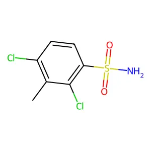 2,4-二氯-3-甲基苯磺酰胺 structure