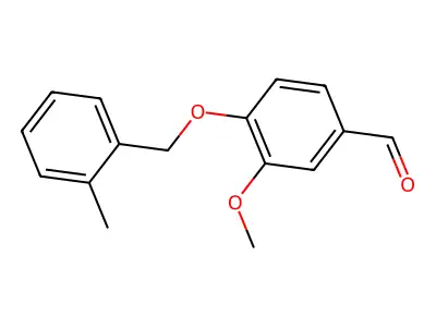 3-Methoxy-4-[(2-methylbenzyl)oxy]benzaldehyde structure