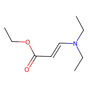 Ethyl 3-(diethylamino)acrylate structure