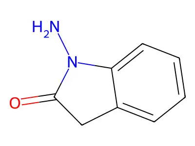 1-amino-1,3-dihydro-2H-indol-2-one structure