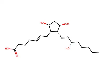 5-trans-PGF2alpha structure