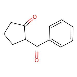2-Benzoylcyclopentan-1-one structure