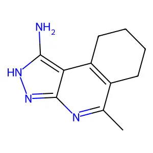 5-methyl-6,7,8,9-tetrahydro-2H-pyrazolo[3,4-c]isoquinolin-1-amine structure