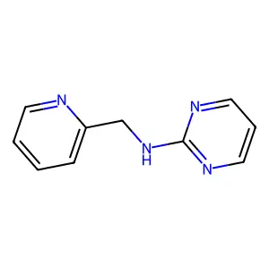 N-(吡啶-2-基甲基)嘧啶-2-胺 structure