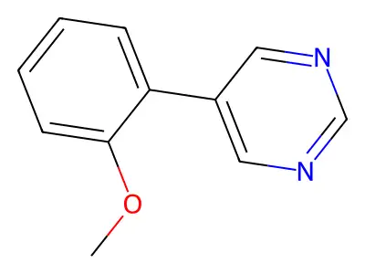 5-(2-Methoxyphenyl)pyrimidine structure