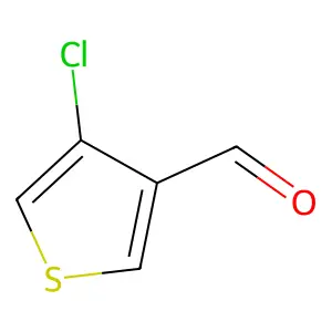 4-Chlorothiophene-3-carbaldehyde structure