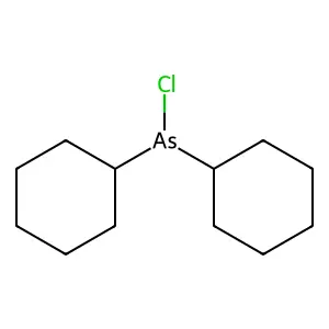 Dicyclohexylarsinous chloride structure